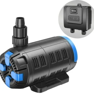 Neue Kollektion CET-15000 regelbare Eco Teichpumpe 37-180 Watt 7500 bis 15000 L/h