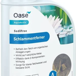 Oase AquaActiv SediFree 500 ml Schlammentferner Neue Ware