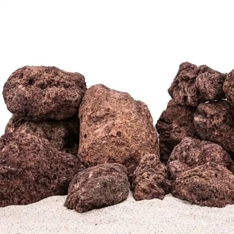 Aquarium Natursteine Lavastein rot 1 Stück Größe XXL 7,0-12,0 kg Heißes Angebot