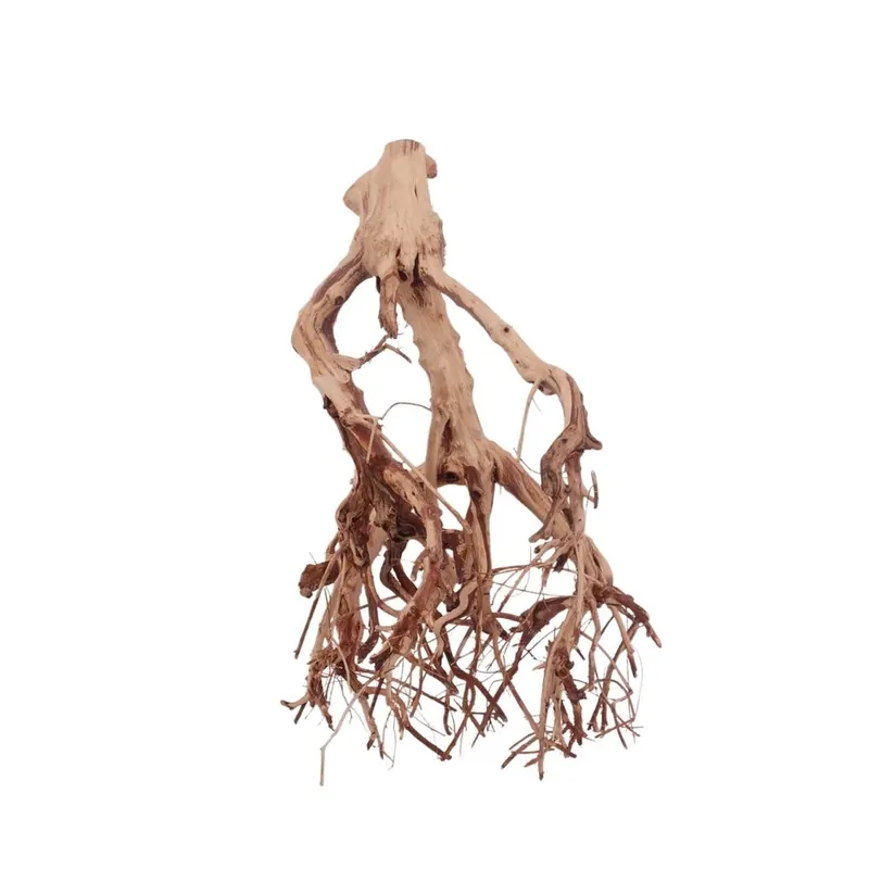 L Flowerwurzel Nr.4132 Wurzel Holz Aquarium Deko Aquascaping Markenprodukt
