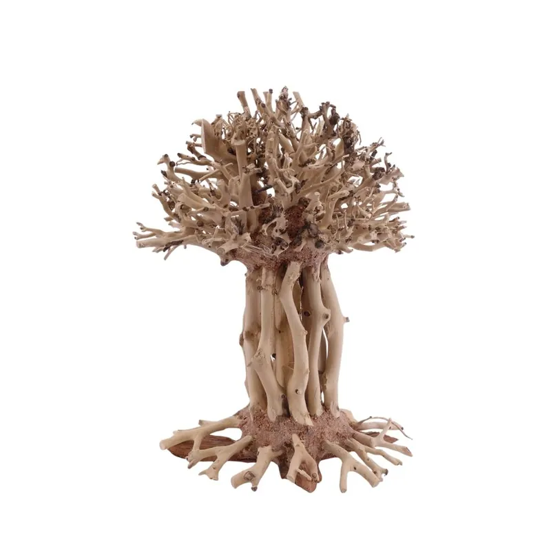 Bonsai Mammut Baum L 15x10x20 cm Wurzel Holz Aquarium Deko Aquascaping Zertifiziert