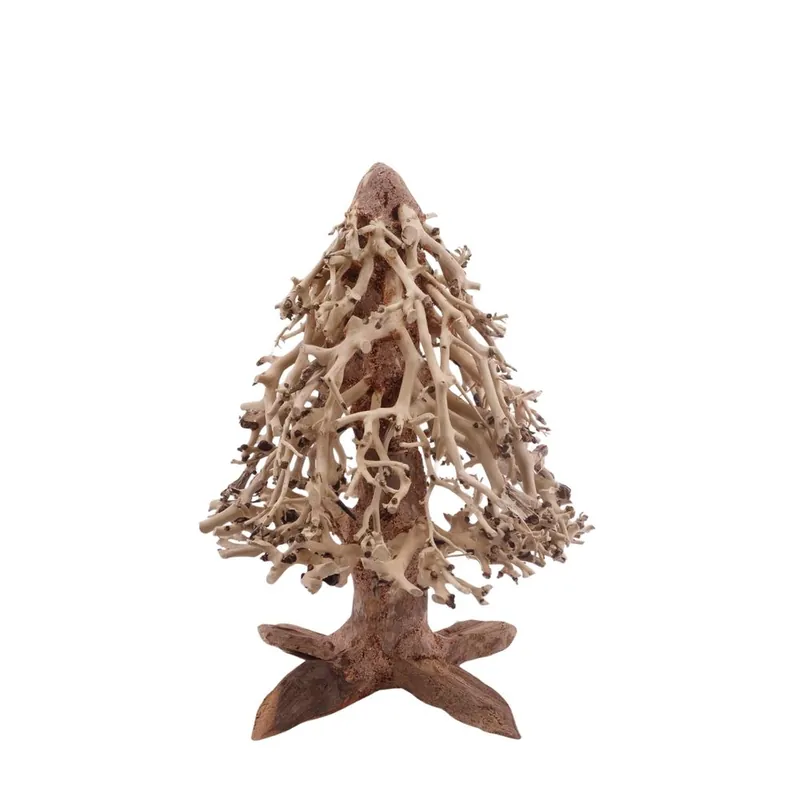 Bonsai Tannenbaum M 10x10x15 cm Wurzel Holz Aquarium Deko Aquascaping Aktuell