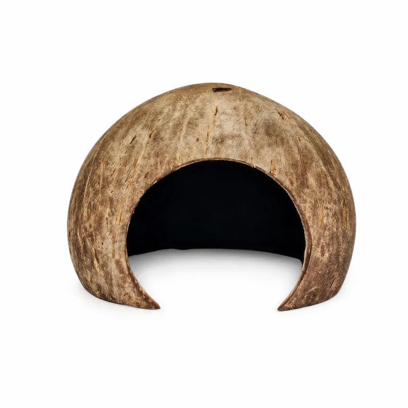 Saisonangebot AquaOne Kokosnussschale Aquarium Höhle Versteck für Garnelen & Welse