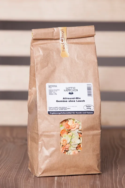 LOTTIS HÄPPCHEN Allround-Mix Gemüse ohne Lauch 1 kg Top-Seller