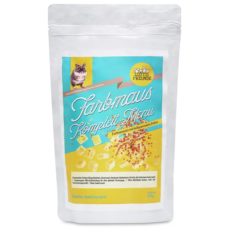 Knallerangebot LOTTIS FREUNDE Farbmaus Komplett-Menü 500 g