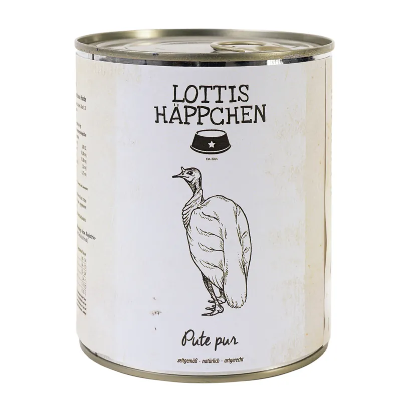 LOTTIS HÄPPCHEN Pute PUR 800 g Jetzt Bestellen