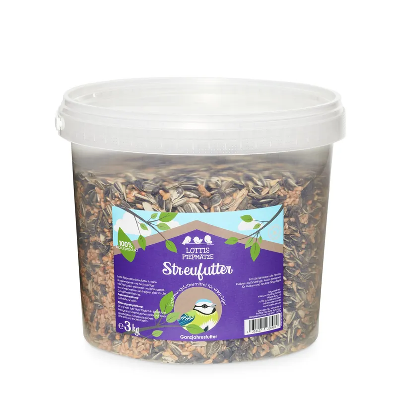 LOTTIS PIEPMÄTZE Streufutter Eimer 3 kg Meistverkauft
