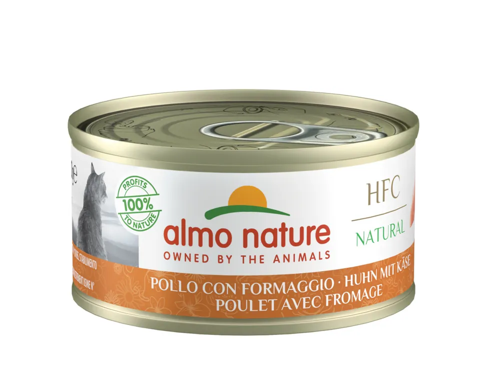 Neuheit almo nature HFC Huhn/Käse 70 g