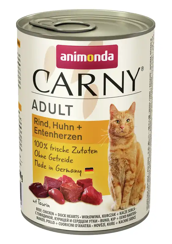 animonda Carny Adult Rind/Huhn/Entenherz 400 g Sonderaktion