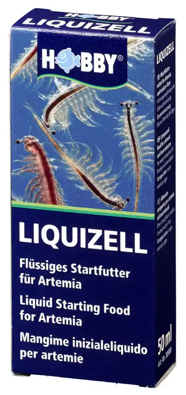 Beliebt HOBBY Liquizell 50 Milliliter für Nauplien Fischfutter