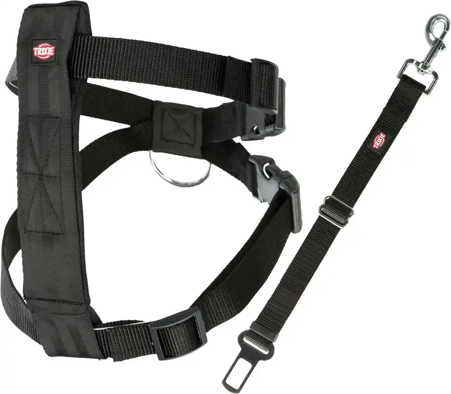 Preiswert TRIXIE Auto-Geschirr L 70-90 cm schwarz