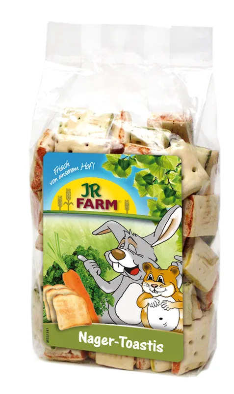 Preisreduziert JR FARM Nager-Toasties 200g Kleintiersnack