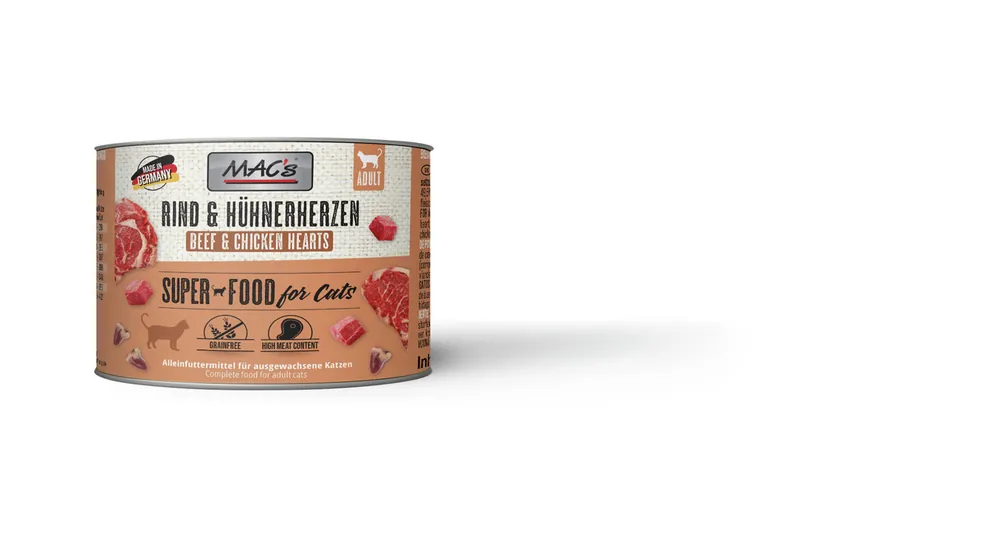 MAC's Cat Rind/Hühnerherzen 200 g Preiswert