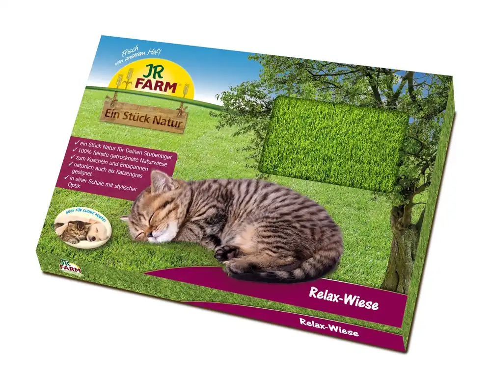 JR FARM Ein Stück Natur Relax-Wiese für Katzen und kleine Hunde Neue Ware