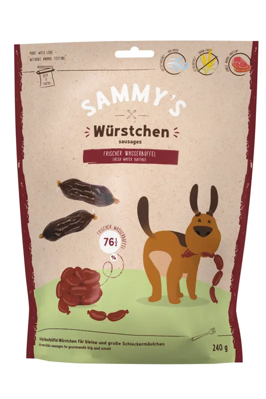 Sonderangebot SAMMY's Würstchen Wasserbüffel 240 g