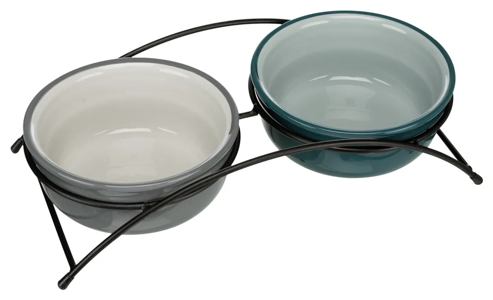 TRIXIE Napf-Set Keramik 2x1,6 l/Ø20 cm Nur Heute