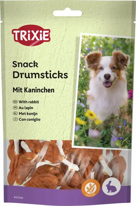 Neuheit TRIXIE Premio Rabbit Drumsticks 100 g (8Stück)