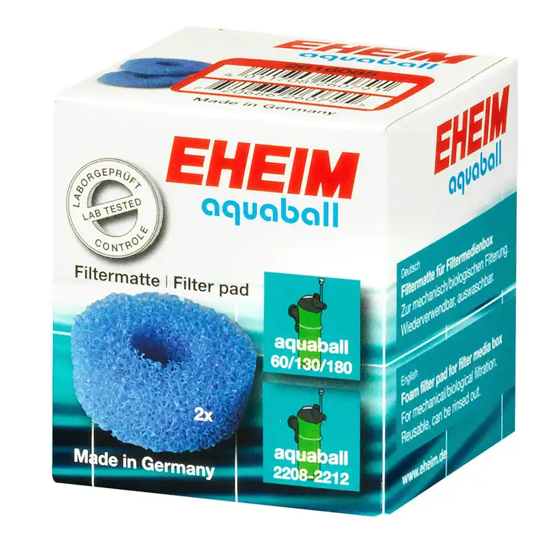 EHEIM 2616085 Filtermatte für Filterbox Innenfilter (2208 - 2212), aquaball (60 - 180) 2 Stück Preis Gesenkt