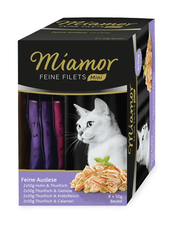 Miamor Feine Filets Mini Feine Auslese 8x50 g Markenprodukt