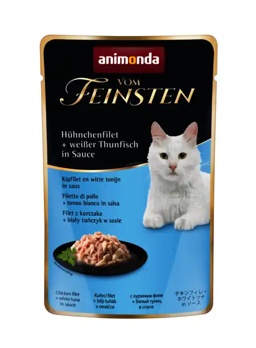 animonda vom Feinsten Adult Huhn/weißer Thunfisch 50 g Echt