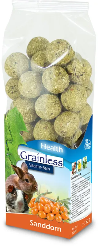 Highlight JR FARM Grainless Health Vitamin-Balls Sanddorn 150g Kleintiersnack