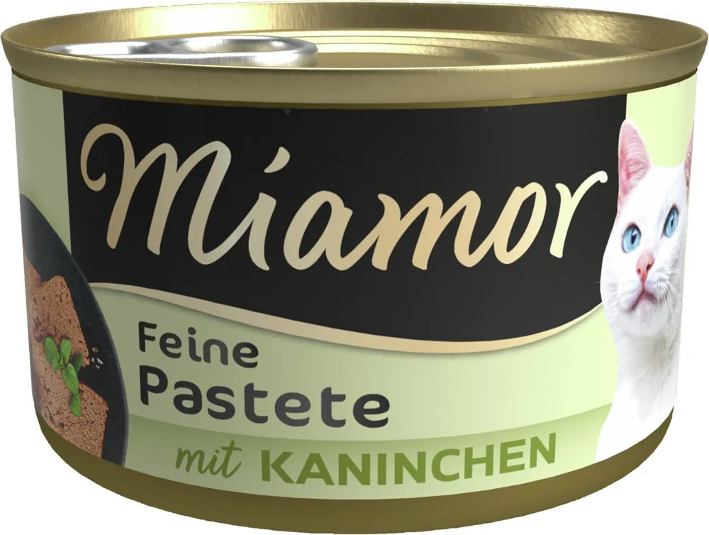 Sparpaket 24 x 85 g Miamor Pastete mit Kaninchen Katzen Nassfutter Direktkauf