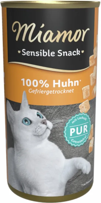 Sparpaket 2 x 30 g Miamor Sensible Snack 100 % Huhn Katzen Snack Heißes Angebot