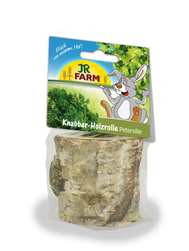 Sofort Bestellen Sparpaket 2 x 100 g JR Farm Knabber-Holzrolle Petersilie Nager Snack