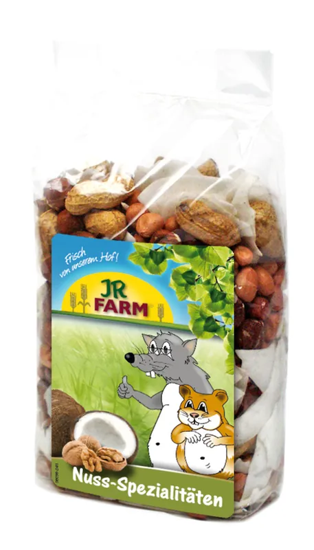 Geprüft Sparpaket 2 x 200 g JR Farm Nuss-Spezialitäten Nager Snack