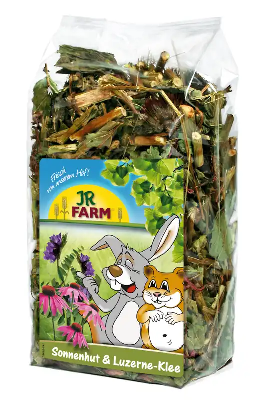 Sparpaket 2 x 100 g JR Farm Sonnenhut & Luzerne-Klee Nager Snack Markenware