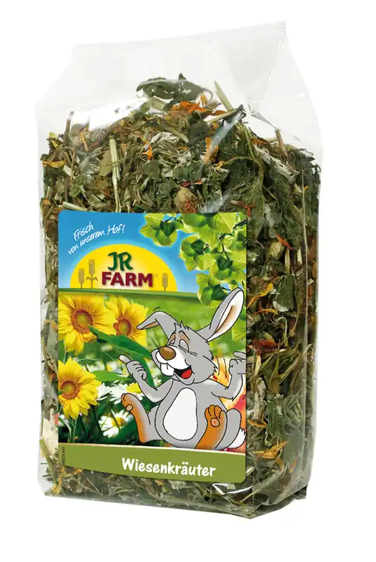 Markenware Sparpaket 2 x 150 g JR Farm Wiesenkräuter Nager Snack