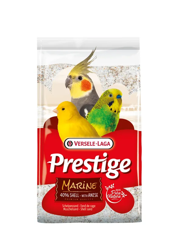 Expressversand Sparpaket 2 x 5 kg Versele-Laga Prestige Marine Muschelsand Vogel