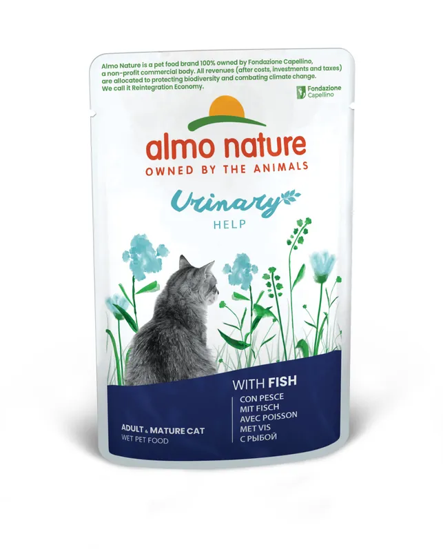 Mega-Angebot Sparpaket 6 x 70 g Almo Nature Urinary Help mit Fisch Katzen Nassfutter