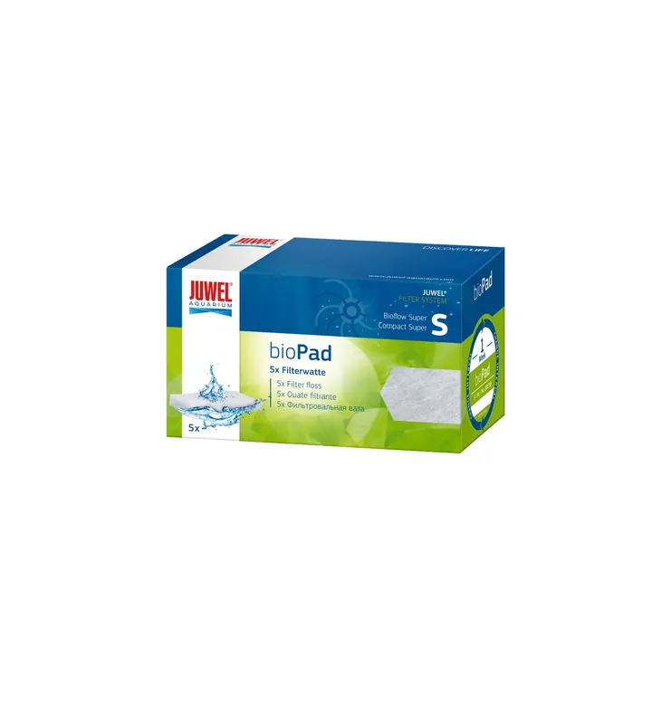 Bestseller Sparpaket 2 x Juwel bioPad Filterwatte Aquarium Filtermedium S