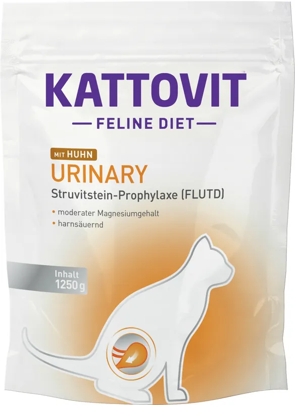 Finale Aktion Sparpaket 2 x 1,25 kg Kattovit Urinary mit Huhn Katzen Trockenfutter