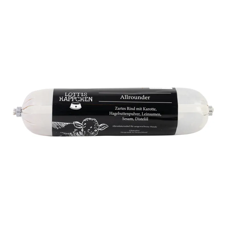 Sparpaket 24 x 400 g Lottis Häppchen Allrounder Hunde Nassfutter Online Kaufen