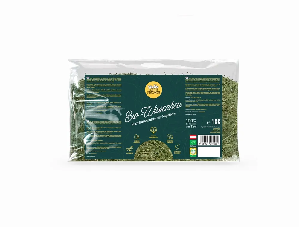 Neuheit LOTTIS FREUNDE BIO-Wiesenheu 1 kg