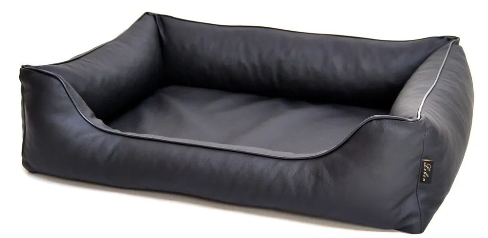 LEBON Hundebett Bruno 80 x 60 cm schwarz Schnäppchen