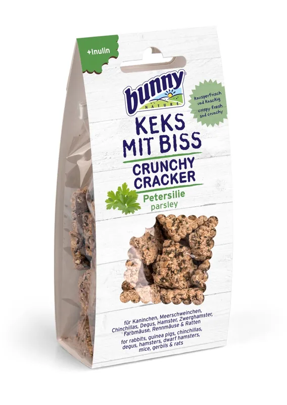 Bunny Kekse mit Biss Petersilie 50g Kleintiersnack Neu