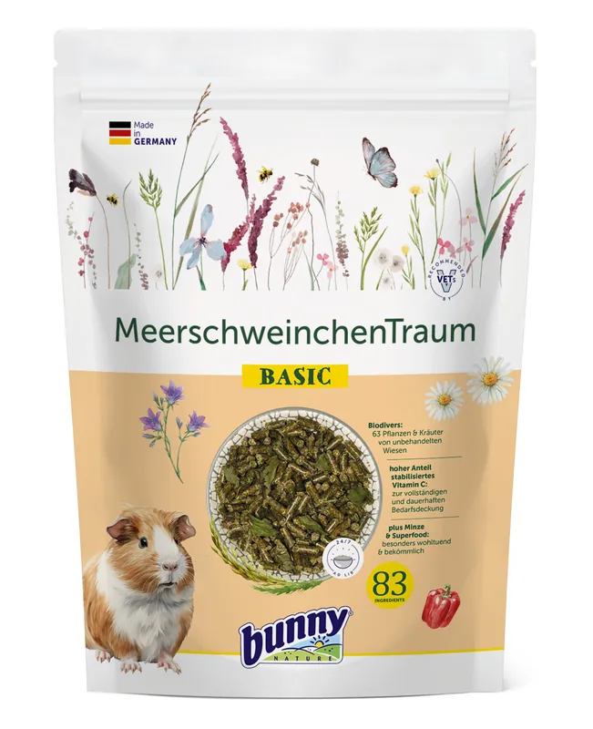 Bunny MeerschweinchenTraum basic 1,5kg Kleintierfutter Highlight