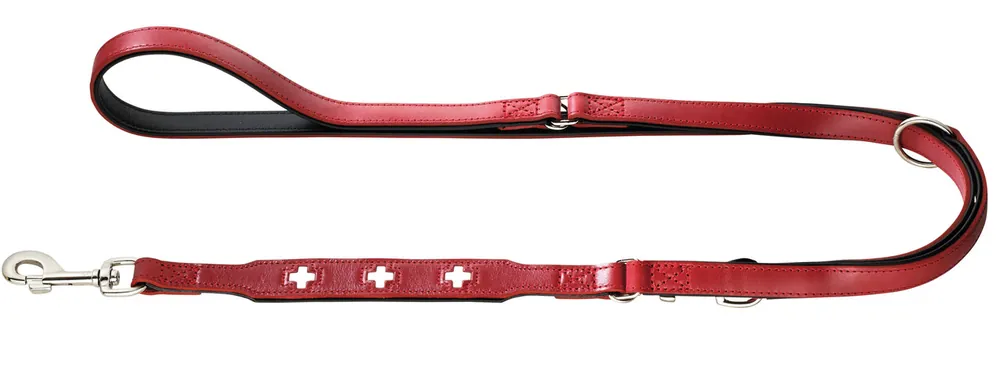 HUNTER Verstellbare Führleine Swiss 13/200 rot Preis Gesenkt