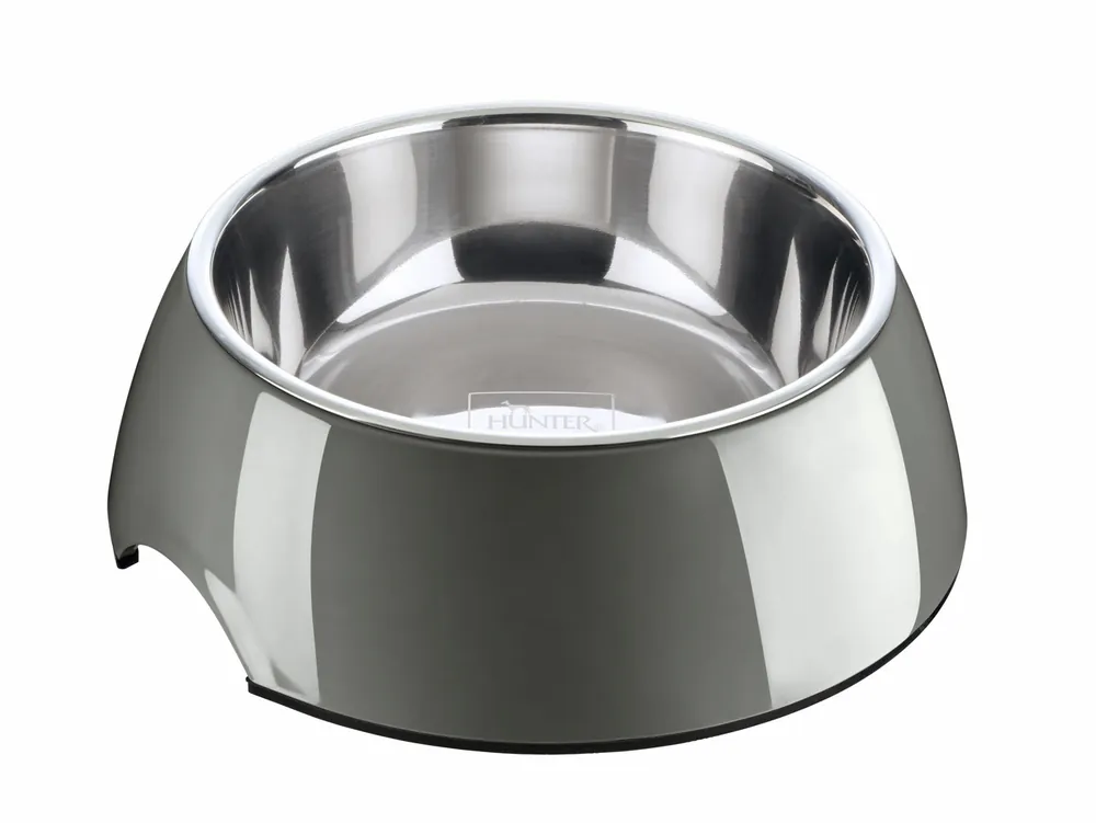 Schneller Versand HUNTER Melamin-Napf 700ml grau Hundenapf