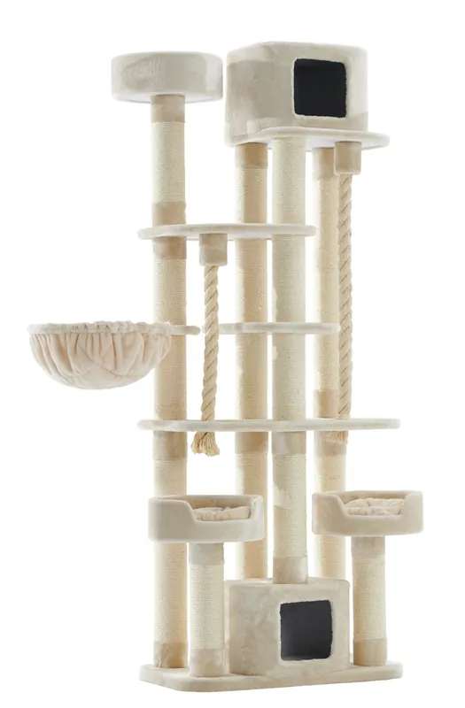Super-Preis Nobby Kratzbaum Kyla 80 x 50 x 209 cm cream