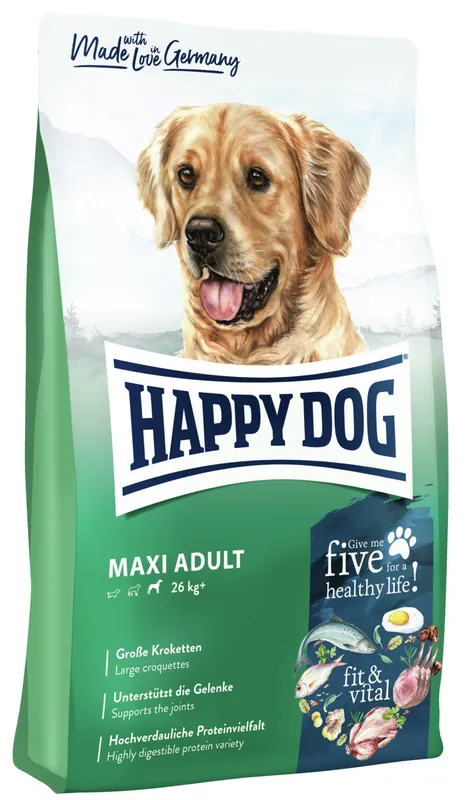 Preiswert HAPPY DOG fit & vital Maxi Adult 14 Kilogramm Hundetrockenfutter