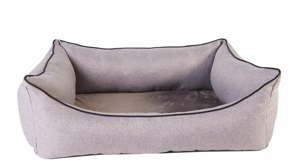 LEBON Hundebett Noah PLUS 100 x 70 x 30 cm grau Finale Aktion