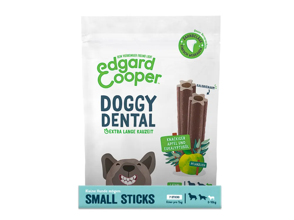 Edgard & Cooper Doggy Dental Apfel/Eukalyptus S 105 g Sonderaktion