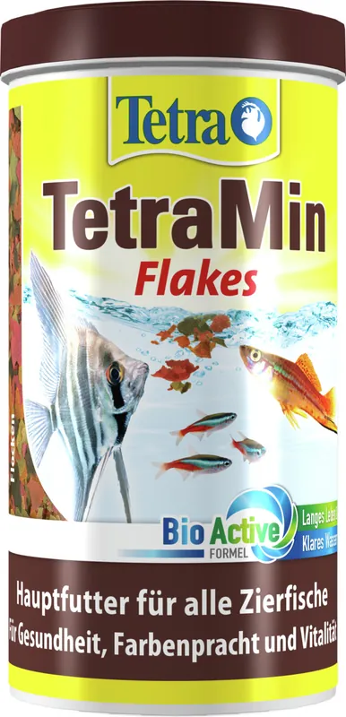 Sparpaket 2 x 1 l Tetra TetraMin Flakes Aquarium Flockenfutter Nur Für Kurze Zeit