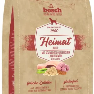 bosch Heimat Adult Schwäbisch-Hällisches Landschwein 1 Kilogramm Hundetrockenfutter Wochenendangebot