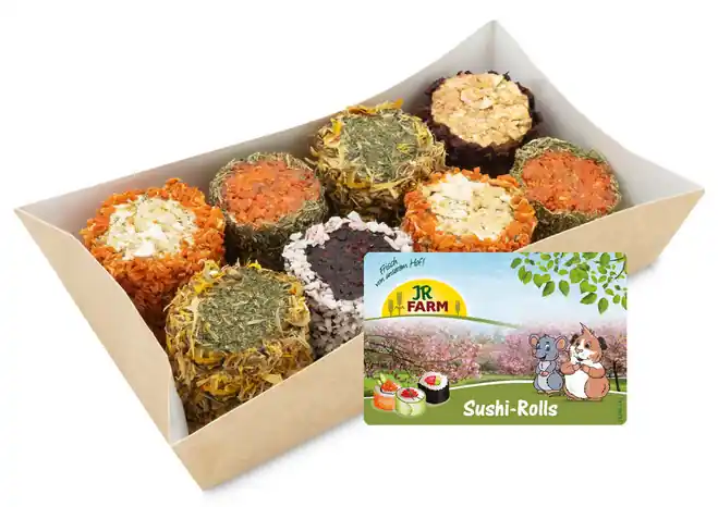 JR Farm Sushi-Rolls 8 Stück 190 g Schneller Versand