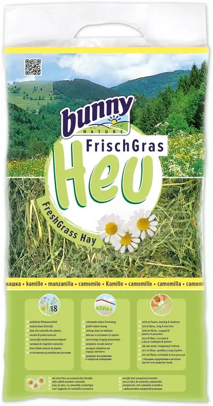 Bunny Frischgras-Heu Kamille 500g Kleintierfutter Sale